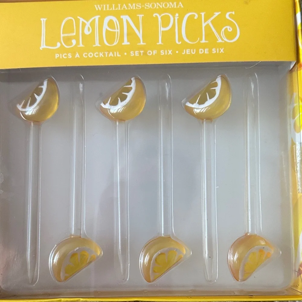 Williams Sonoma Citrus Cocktail Picks Set